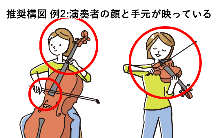 推奨構図 例2